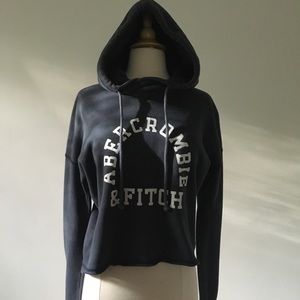 Abercrombie & Fitch navy hoodie lightly used
